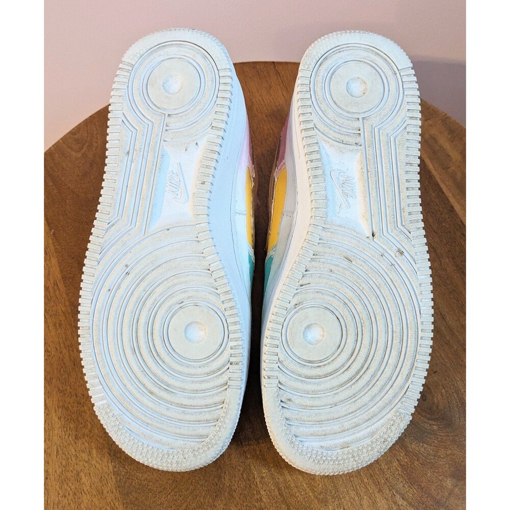 Nike Women's 8.5 Air Force 1 Low Pastel Reveal Shoes Arctic Punch DJ6901-600 - Picture 10 of 12